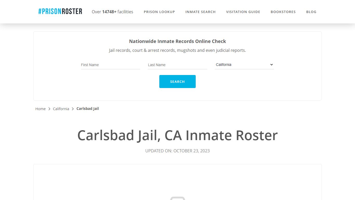 Carlsbad Jail, CA Inmate Roster - Prisonroster
